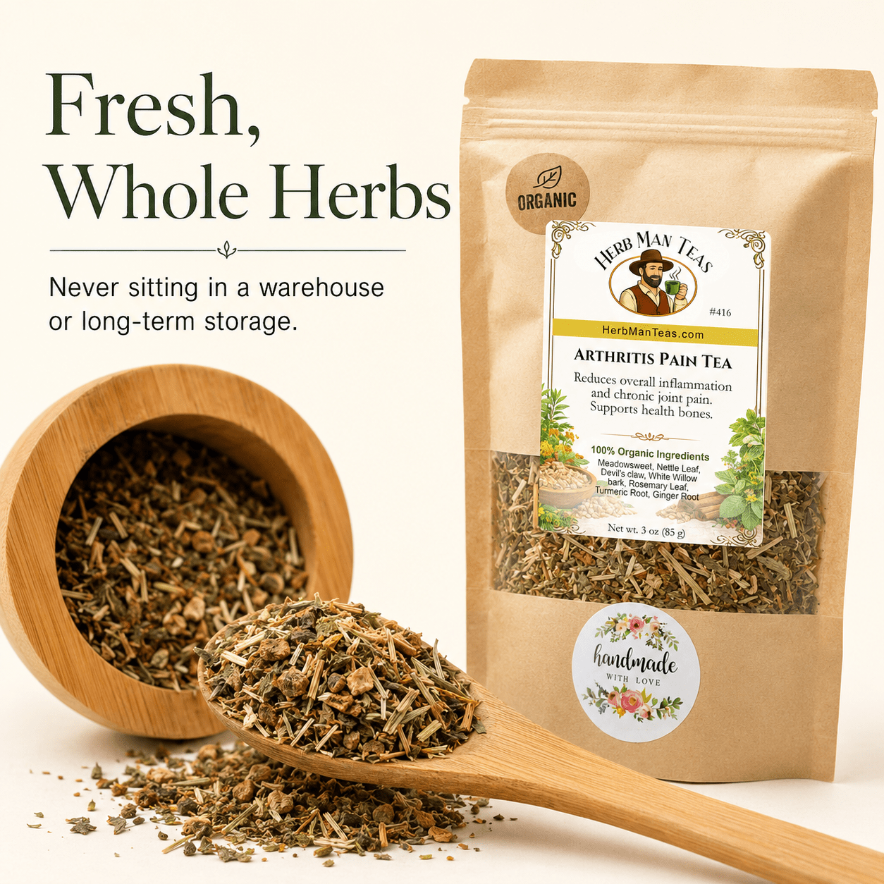ARTHRITIS PAIN TEA - Herb Man Teas