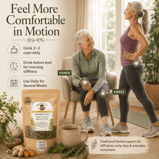 ARTHRITIS PAIN TEA - Herb Man Teas