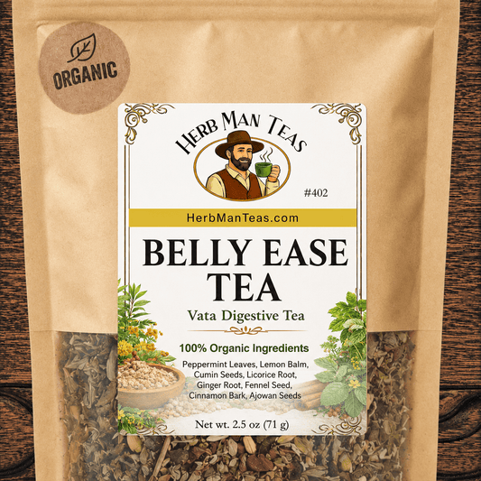 BELLY EASE DIGESTIVE TEA - Herb Man Teas