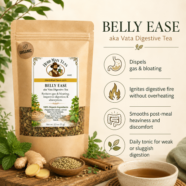 Vata Balancing Package for healthy weight and strength - Herb Man Teas