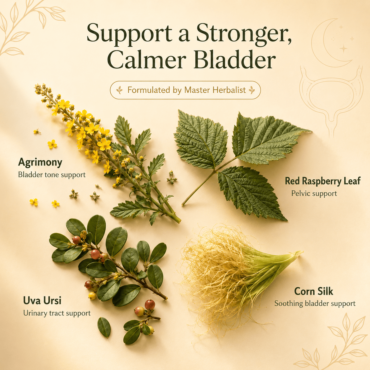 BLADDER CONTROL TEA - Herb Man Teas