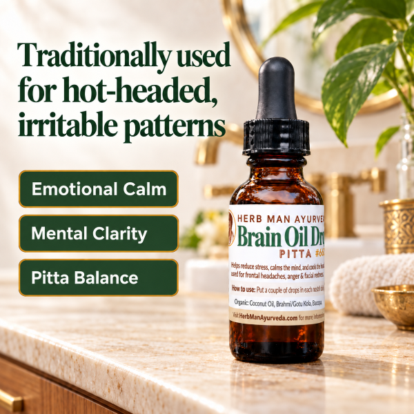 BRAIN OIL DROPS - Pitta