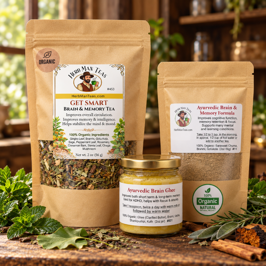 BRAIN HEALTH PACKAGE - Herb Man Teas