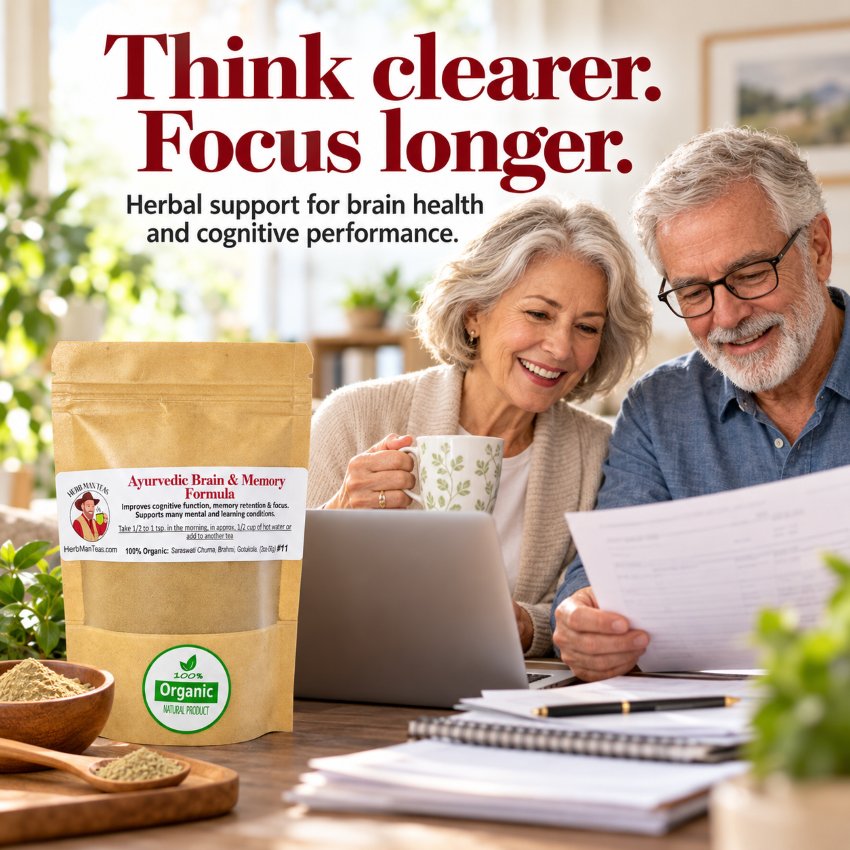 BRAIN HEALTH PACKAGE - Herb Man Teas