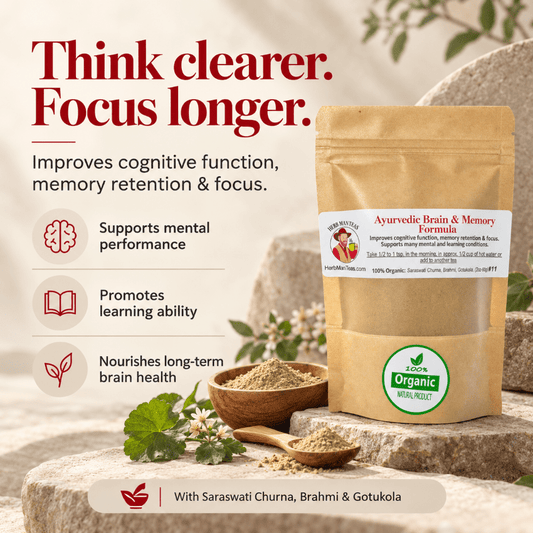 BRAIN HEALTH PACKAGE - Herb Man Teas