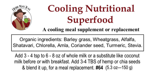 NUTRITIONAL SUPER FOOD POWDER - Pitta balancing version