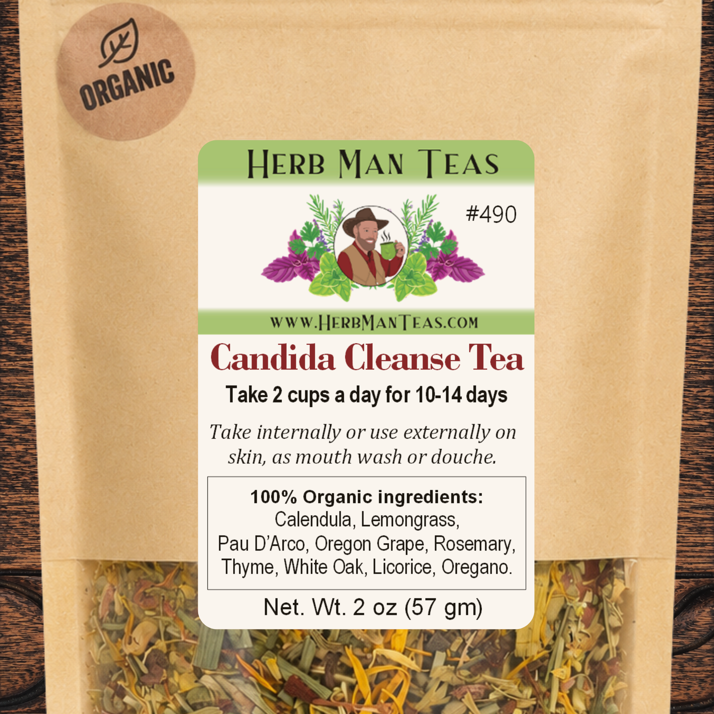 CANDIDA CLEANSE TEA