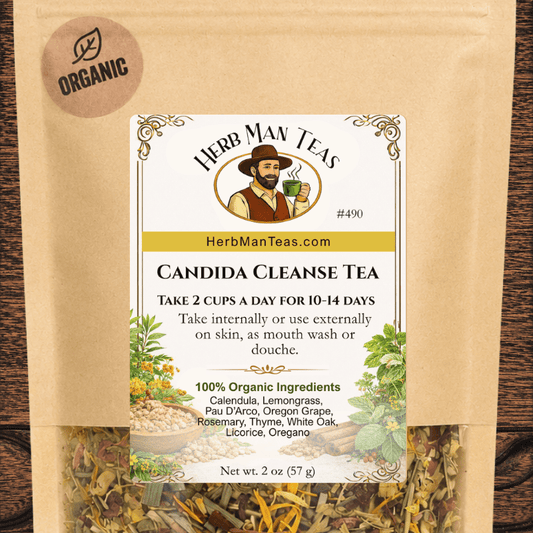 CANDIDA CLEANSE TEA - Herb Man Teas