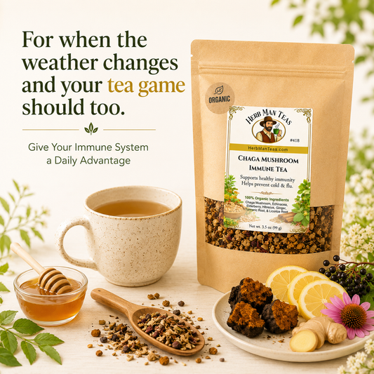 CHAGA MUSHROOM IMMUNE TEA