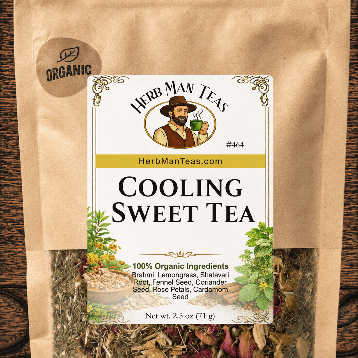 COOLING SWEET TEA - Herb Man Teas