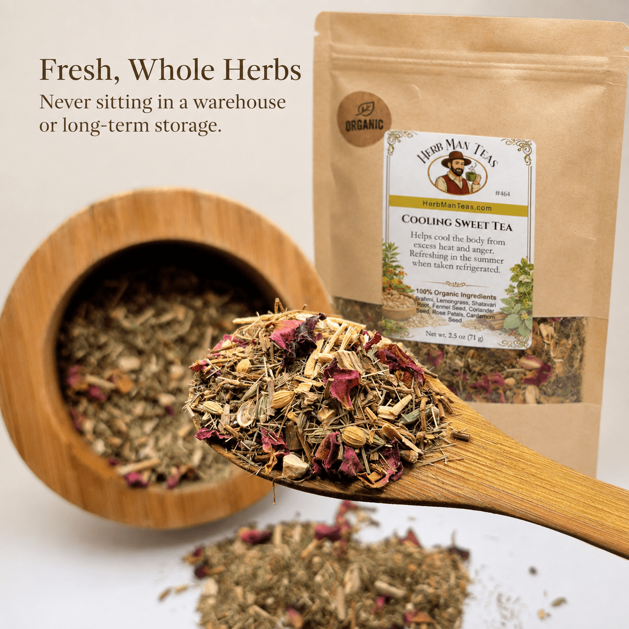 COOLING SWEET TEA - Herb Man Teas