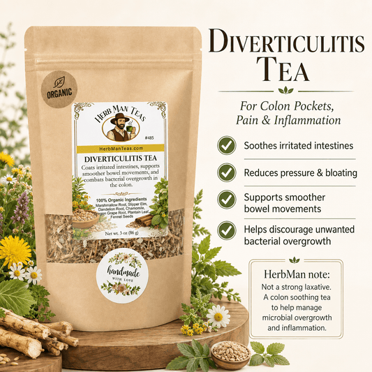 DIVERTICULITIS TEA - Herb Man Teas