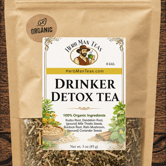DRINKERS DETOX TEA - Herb Man Teas