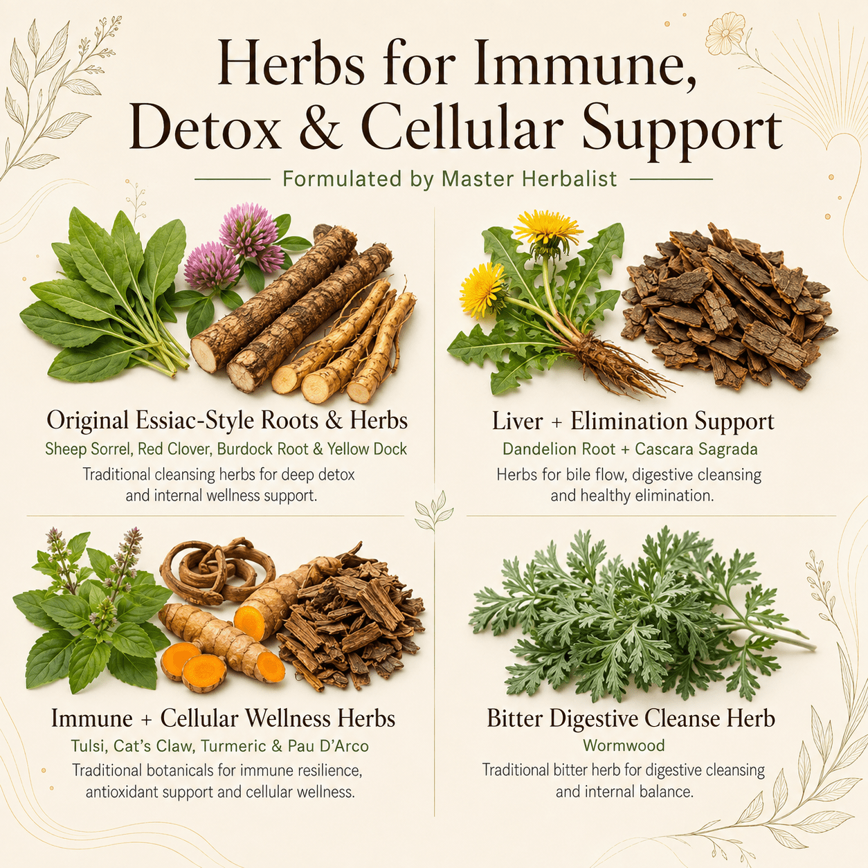 ESSIAC PLUS TEA - Herb Man Teas