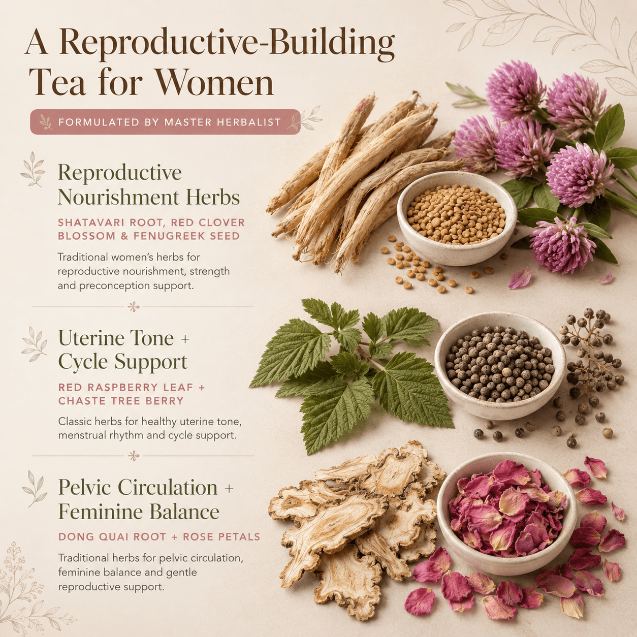 FERTILITY TEA - Herb Man Teas