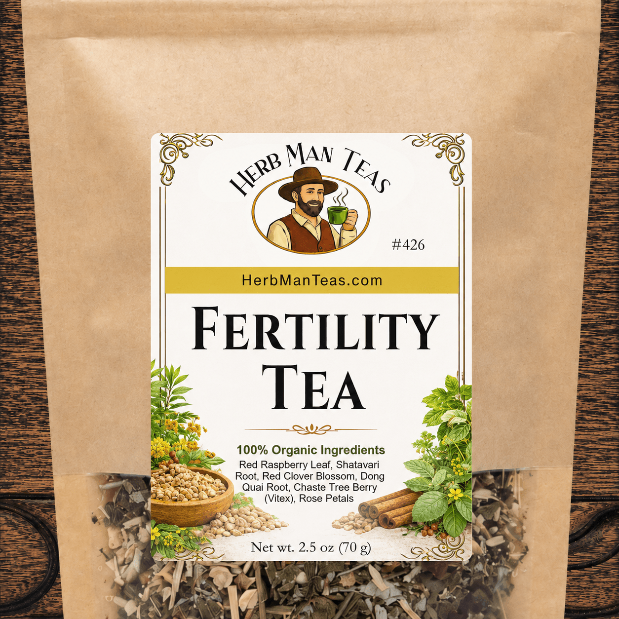 FERTILITY TEA - Herb Man Teas