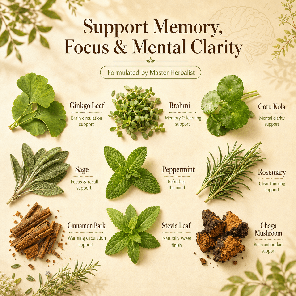 GET SMART BRAIN TEA - Herb Man Teas