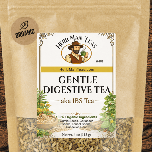 GENTLE DIGESTIVE TEA - Herb Man Teas