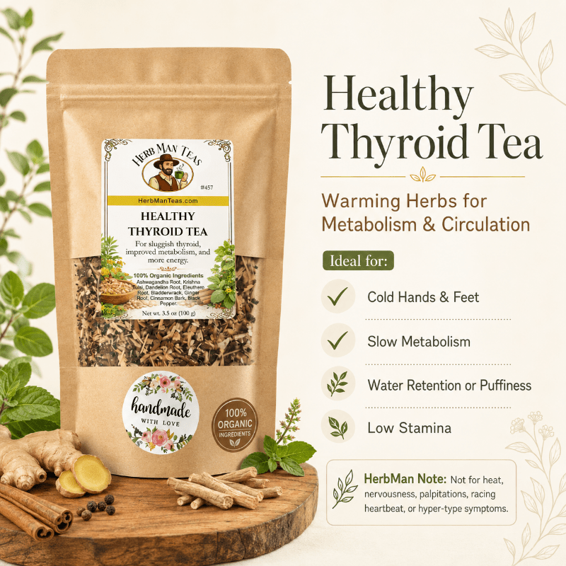 HEALTHY THYROID TEA - Herb Man Teas