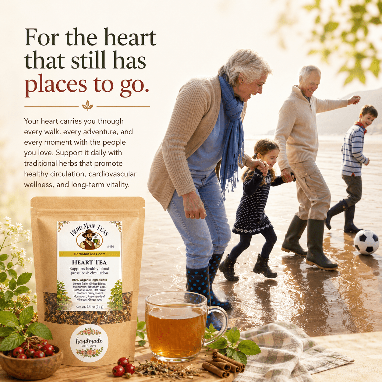 HEART TEA - Herb Man Teas