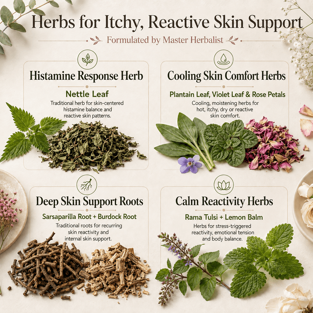 HISTAMINE BALANCE TEA - Herb Man Teas