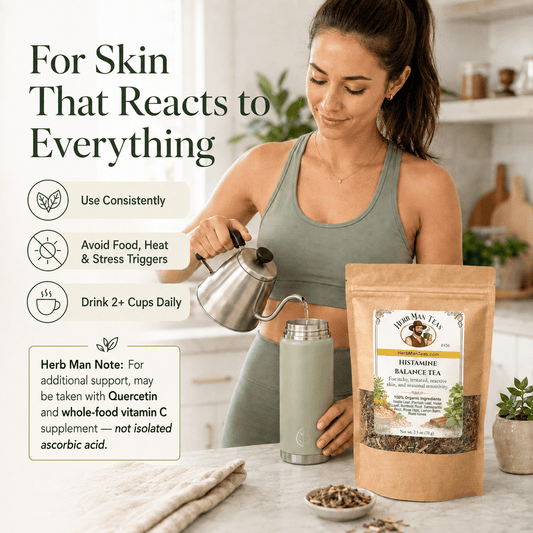 HISTAMINE BALANCE TEA - Herb Man Teas