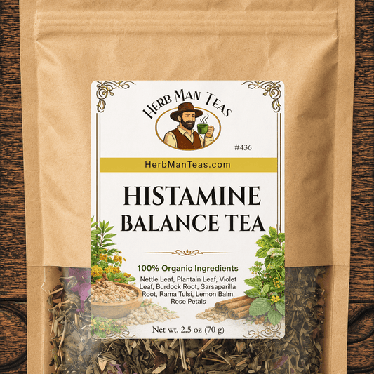 HISTAMINE BALANCE TEA - Herb Man Teas