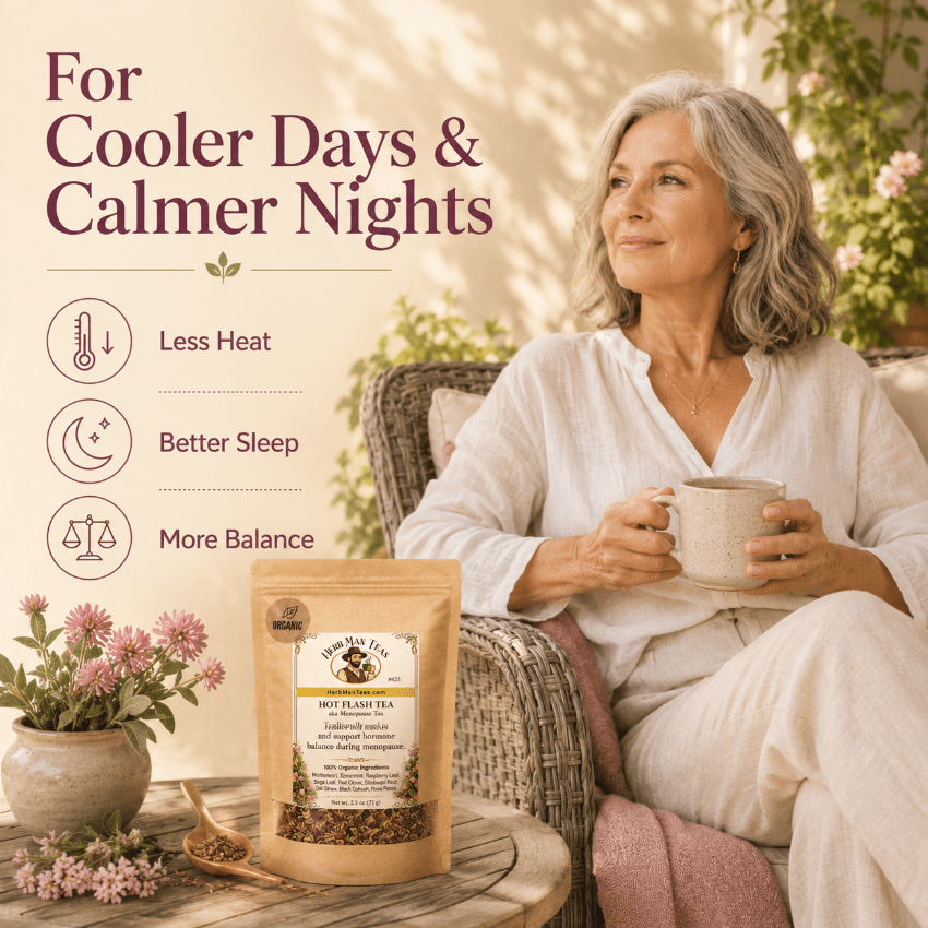 FEMALE HEALTH PACKAGE - over 50 version - Herb Man Teas