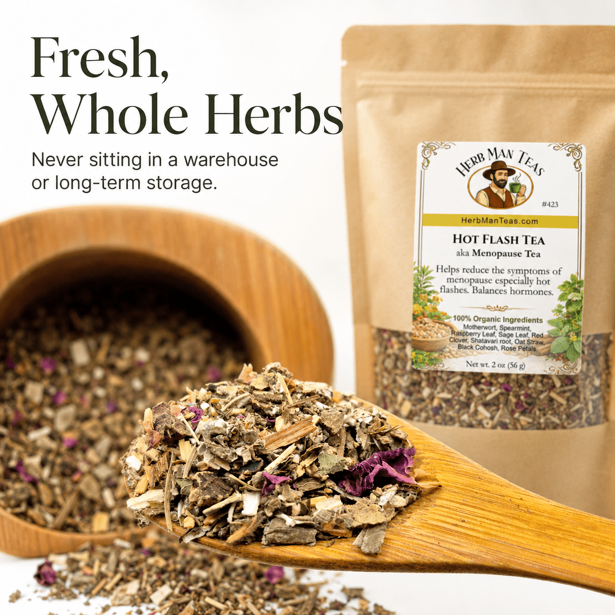 HOT FLASH TEA - Herb Man Teas