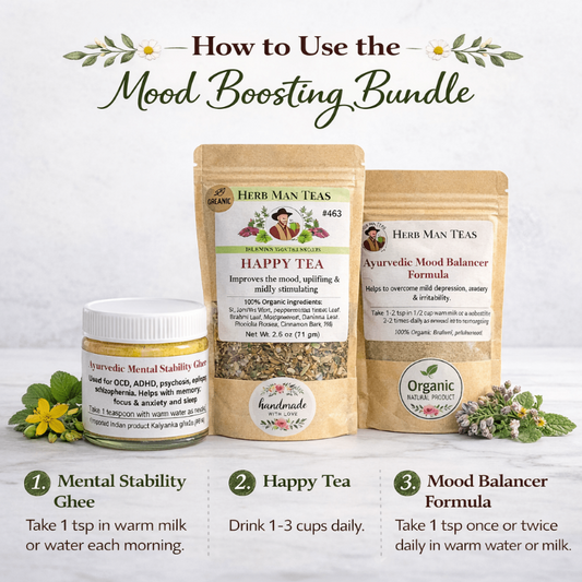 MOOD BOOSTING PACKAGE - Herb Man Teas