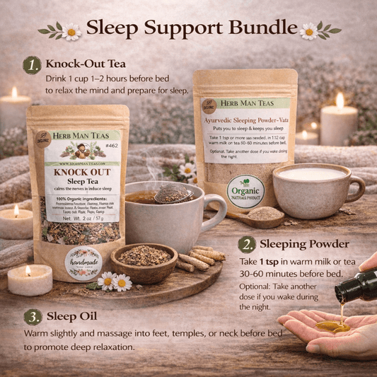 SLEEP PACKAGE - Herb Man Teas