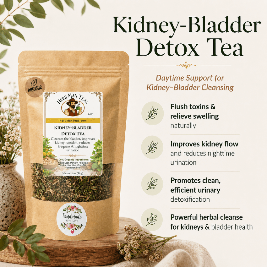 KIDNEY-BLADDER DETOX TEA - Herb Man Teas