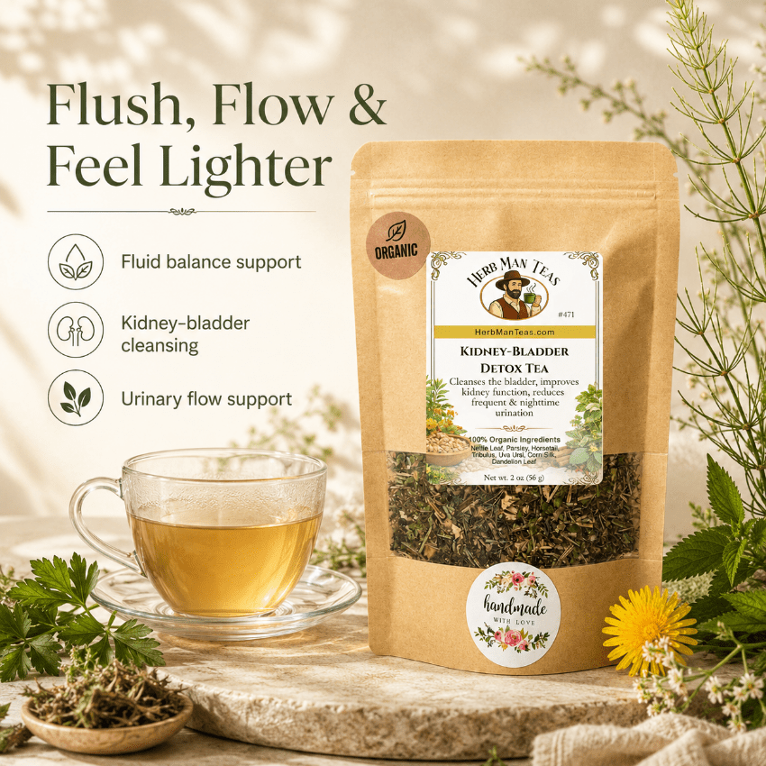 KIDNEY-BLADDER DETOX TEA - Herb Man Teas