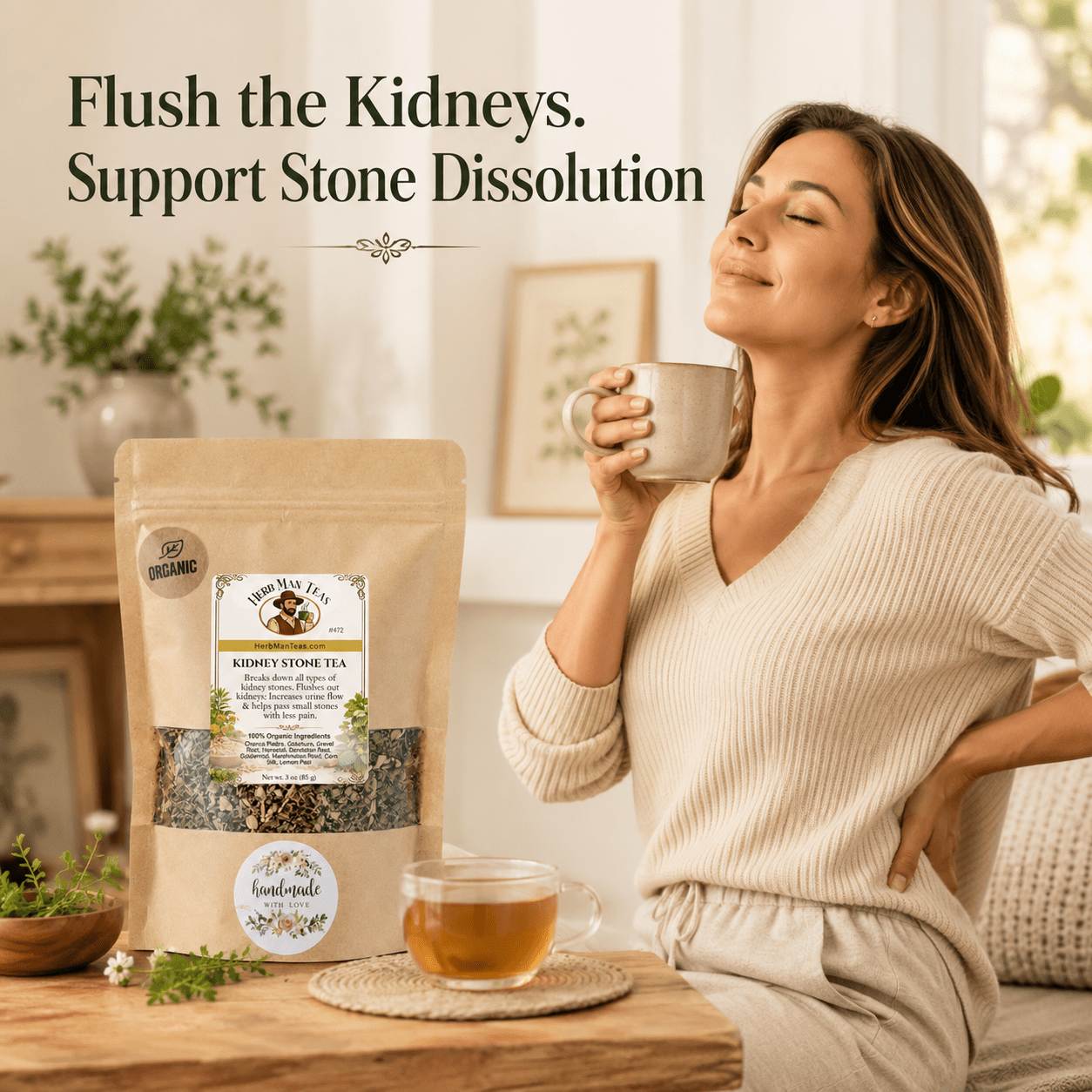 KIDNEY STONE TEA - Herb Man Teas