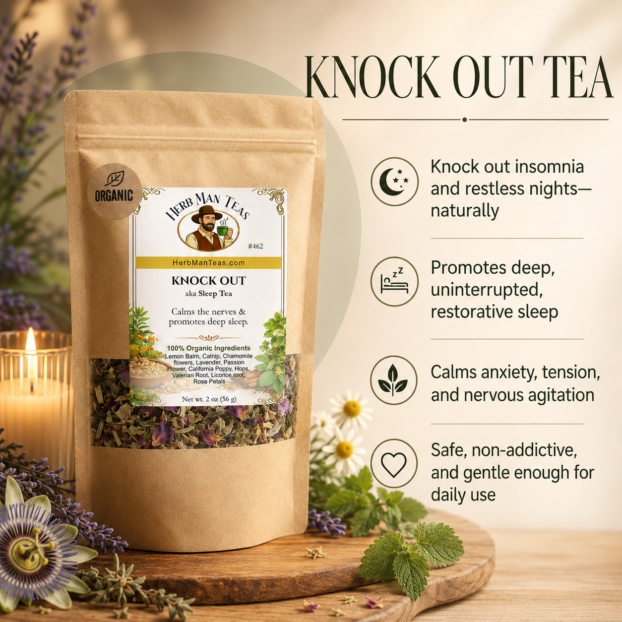 KNOCK-OUT SLEEP TEA