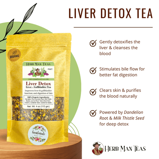 LIVER DETOX PACKAGE - Herb Man Teas