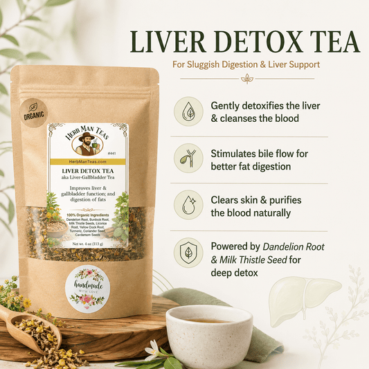 LIVER & GALLBLADDER TEA - Herb Man Teas