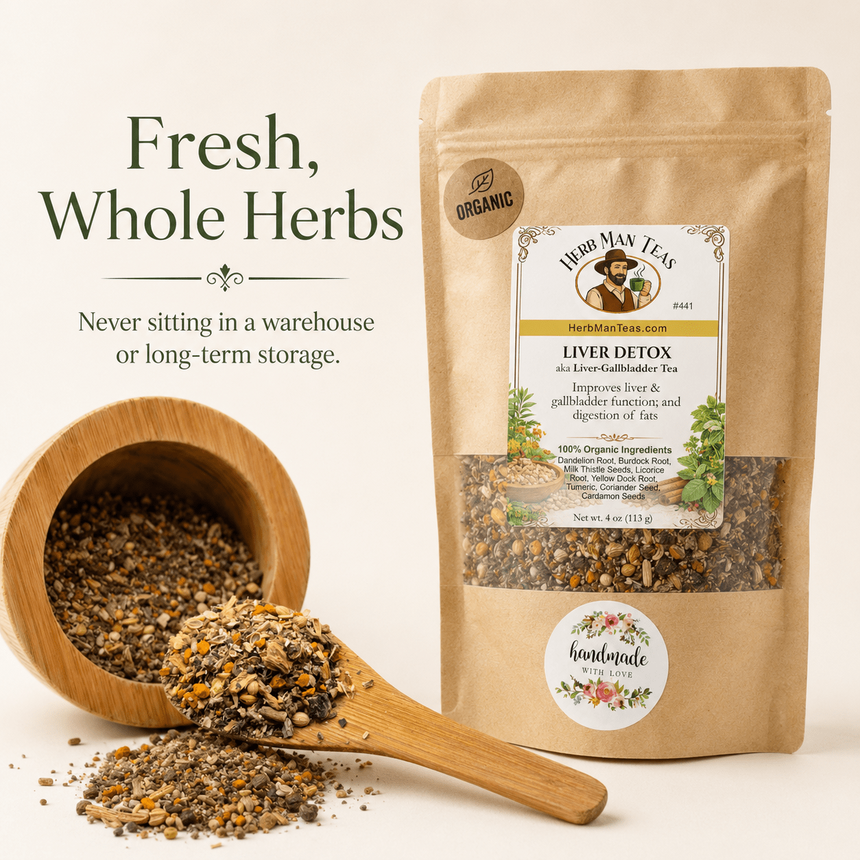 LIVER & GALLBLADDER TEA - Herb Man Teas