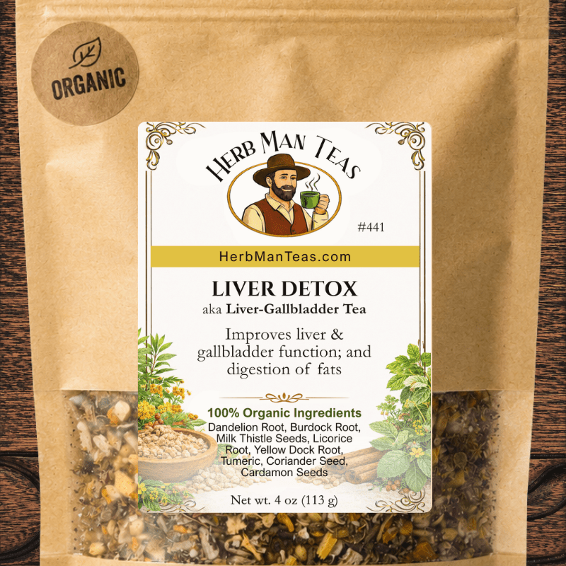 LIVER & GALLBLADDER TEA - Herb Man Teas