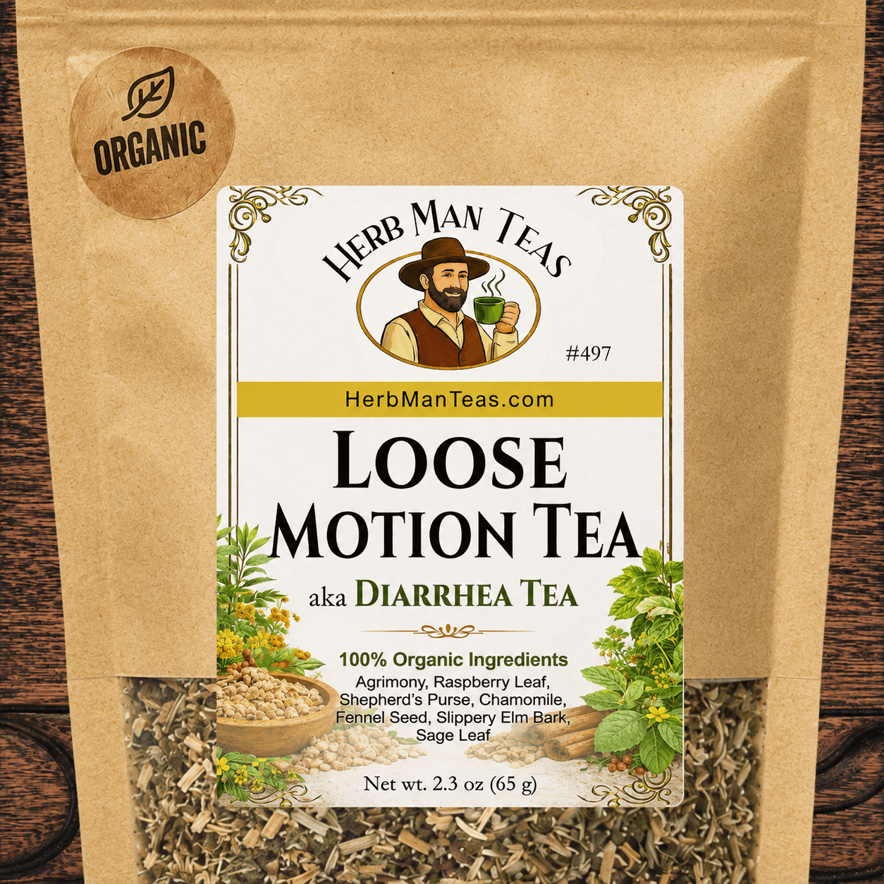 LOOSE MOTION TEA - Herb Man Teas