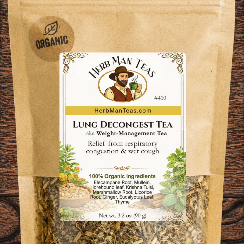 LUNG DECONGEST TEA - Herb Man Teas