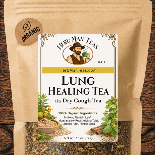 LUNG HEALING TEA - Herb Man Teas