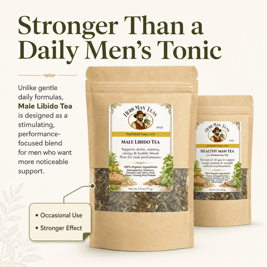 MALE LIBID0 TEA - Herb Man Teas