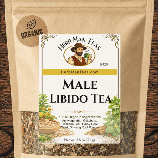 MALE LIBID0 TEA - Herb Man Teas
