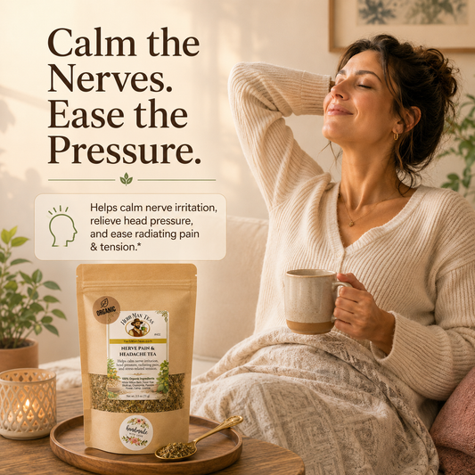 NERVE PAIN  & HEADACHE TEA