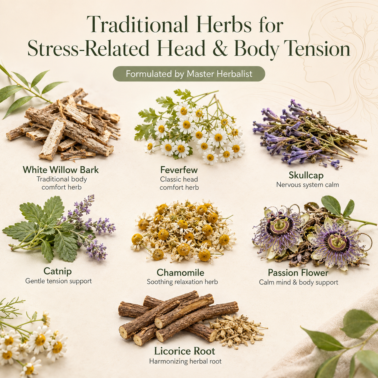 NERVE PAIN  & HEADACHE TEA
