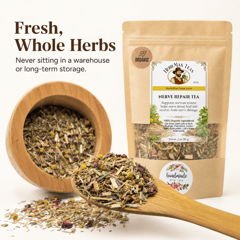 NERVE REPAIR TEA - Herb Man Teas