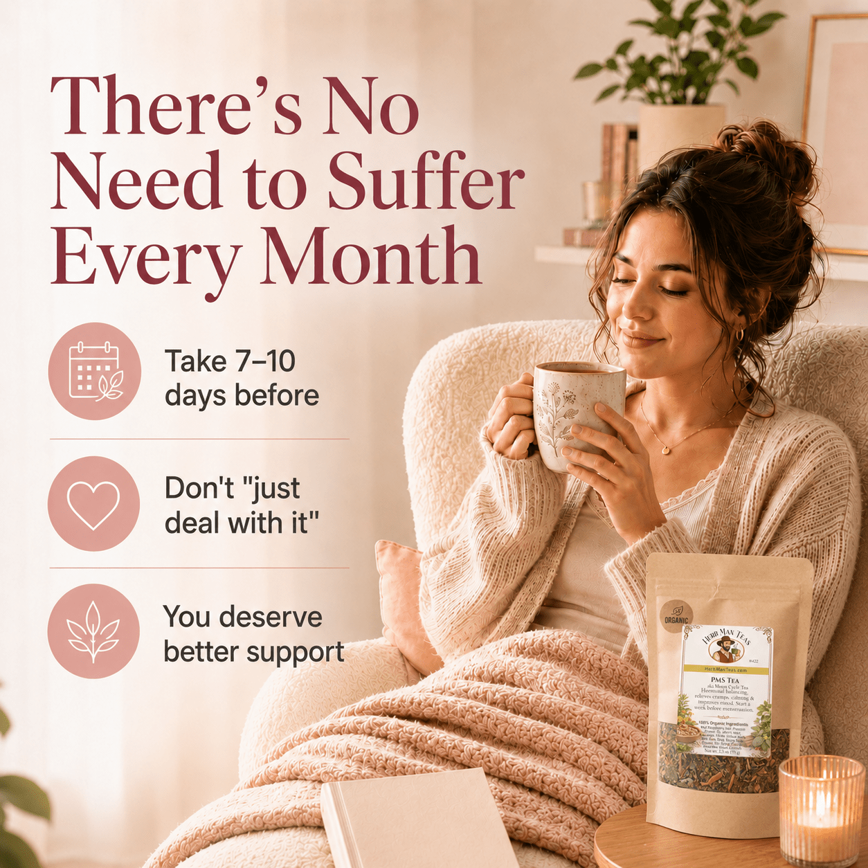 PMS TEA - Herb Man Teas