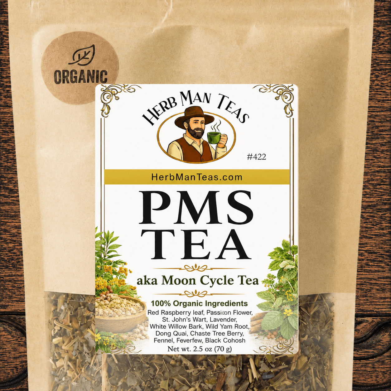 PMS TEA - Herb Man Teas