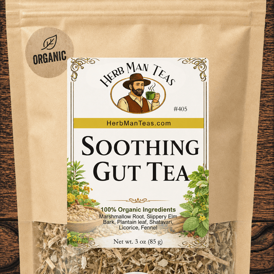 SOOTHING GUT TEA - Herb Man Teas